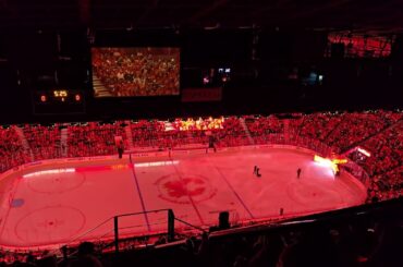 Calgary Flames Home Opener Team Introductions 2024-25 NHL Season | Plus Johnny Gaudreau Tribute