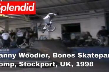 Danny Woodier, Bones Skatepark BMX Comp, Stockport, circa 1998 Mid School BMX