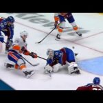 Islanders' Brock Nelson Scores Stunning Goal Grom One Knee vs. Avalanche