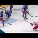 Red Wings' Justin Holl Finds Dylan Larkin For Buzzer-Beating Goal vs. Rangers