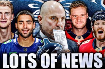 LOTS OF CANUCKS NEWS: RICK TOCCHET MAKES MORE BOLD CHANGES + MATTHEW TKACHUK, ALEKSANDER BARKOV