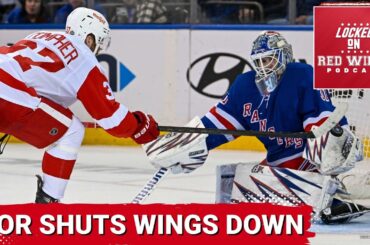 Igor Shesterkin shuts the door on Detroit Red Wings