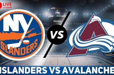 New York Islanders vs Colorado Avalanche LIVE GAME REACTION & PLAY-BY-PLAY