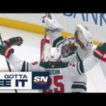 GOTTA SEE IT: Filip Gustavsson Scores First GOALIE GOAL In Wild History