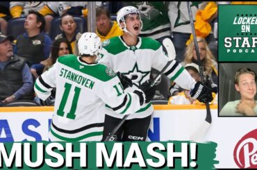 Mason Marchment and Logan Stankoven lead Stars past Preds 4-3! Jake Oettinger looks GREAT in Win!