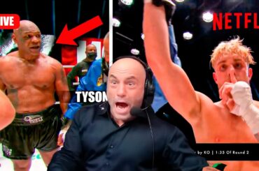 WOW! K O! Mike Tyson vs Jake Paul 2024 full match! jake paul vs mike tyson fight! reaction