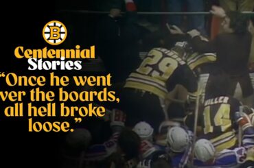 The Melee at MSG: Bruins Legends Relive 1979 Brawl With Rangers Fans | Centennial Stories