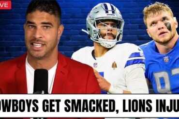 Brandon Mason Show LIVE Ep 149 | Cowboys embarrassed by Lions, Aidan Hutchinson Broken Leg | NFL