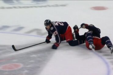 Erik Gudbranson Injured After Colliding With Sean Monahan