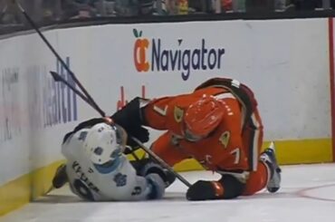 Josh Doan Doesn't Like Radko Gudas Hit On Clayton Keller