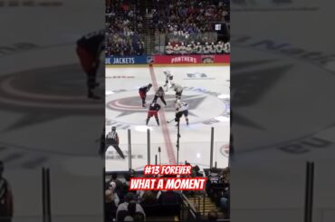 Emotional Columbus Blue Jackets Moment For Johnny Gaudreau!