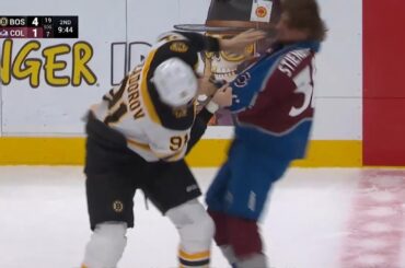 Matthew Stienburg Drops The Gloves With Nikita Zadorov