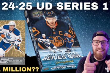 2024-25 UD Series 1 Hobby Box Review