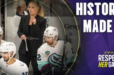 First Female NHL Coach!! Seattle Kraken's Jessica Campbell is a trailblazer.