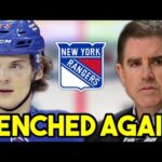 The New York Rangers Healthy Scratched Matt Rempe AGAIN…