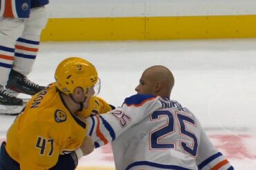 Darnell Nurse Drops The Gloves With Michael McCarron