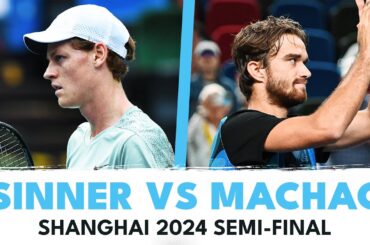 Jannik Sinner Battles Tomas Machac For A Place In The Final | Shanghai 2024 Semi-Final Highlights