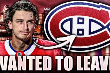 ALEX BARRE-BOULET SPEAKS OUT: HE WANTED TO LEAVE THE HABS (Montreal Canadiens News)