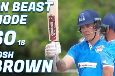 Josh Brown Batting | Caribbean vs New York | M 24 | The Final | MAX60 Caribbean League 2024 | M7A1A