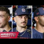 Mailloux, Xhekaj + more Habs address the media at practice | FULL PRESS CONFERENCES