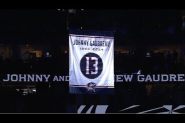 🙏 Johnny Gaudreau Tribute by Columbus Blue Jackets