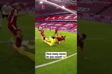 Double save? Triple save?? 🤯🧤 • Yann Sommer vs. FC Bayern