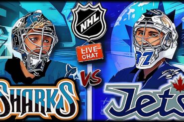 San Jose Sharks Vs Winnipeg Jets Live: NHL Watch Party and Play by Play!