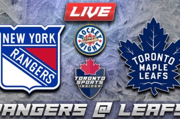 New York Rangers vs Toronto Maple Leafs LIVE Stream Game Audio | NHL LIVE Stream Gamecast & Chat