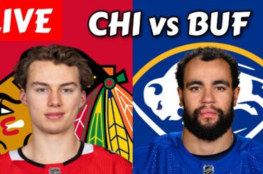 Buffalo Sabres vs. Chicago Blackhawks | NHL Livestream (Live Reaction) - 10/19/24