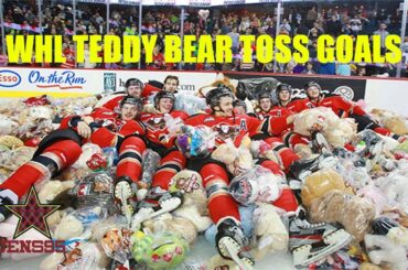 WHL Teddy Bear Toss Goals