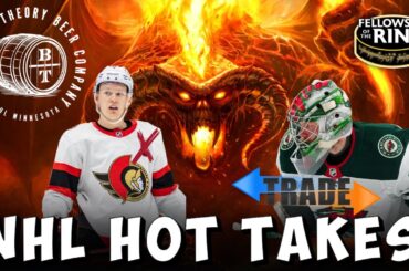 Filip Gustavsson Trade | Brady Tkachuk the problem | NHL Hot Takes | Barrel Theory Keyboard Warriors