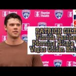 Patrick Giles, Florida Panthers Morning Skate vs. Vegas Golden Knights