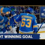 Jake Neighbours Scores OT Winning Goal For St. Louis's 1-0 Victory over Islanders