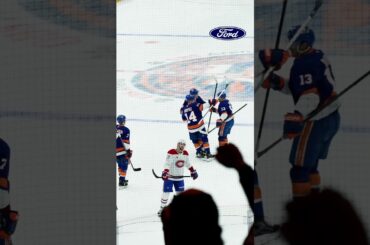 #Islanders Bo Horvat Scores a Power Play Goal vs the Montreal Canadiens