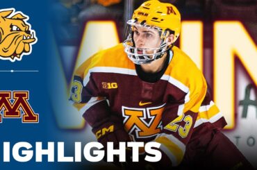 Minnesota Duluth vs Minnesota | NCAA College Hockey | Highlights - October 18, 2024