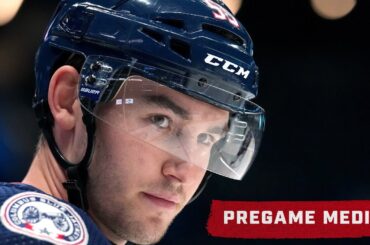 DAVID JIRICEK Will Make his SEASON DEBUT Tonight vs. the Minnesota Wild | Pregame Media