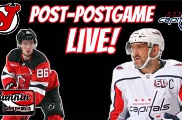 NJ Devils vs. Washington Capitals Post-Postgame LIVE!