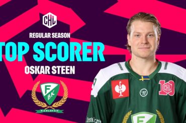 Oskar Steen | Färjestad Karlstad | Regular Season Top Scorer 2024/25