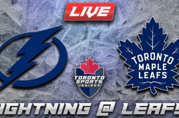 Tampa Bay Lightning vs Toronto Maple Leafs LIVE Stream Game Audio | NHL LIVE Stream Gamecast & Chat