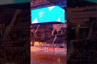 Forza Djurgården i Hockeyallsvenskan i Sverige (Djurgården Hockey mot Tingsryds AIF) (#Shorts)