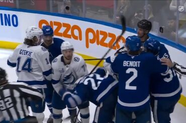 Toronto Maple Leafs Vs Tampa Bay Lightning End Of Game Scrum