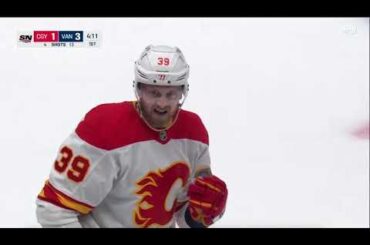 Anthony Mantha Scores The Calgary Flames First Goal Of The 2024-25 Season