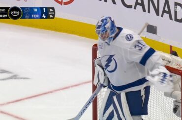 Andrei Vasilevskiy Gets Pulled After Allowing 4 Goals On 14 Shots