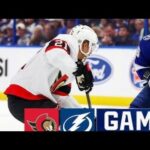 TAMPA BAY LIGHTNING VS OTTAWA SENATORS LIVE 🏒 NHL  Game Score Radio playbyplay