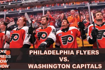 Philadelphia Flyers vs. Washington Capitals (10/22/24) - The Press Row Show: Pregame, INTs, Postgame