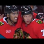 Blackhawks' Taylor Hall Goes Top Shelf For 700th Career Point