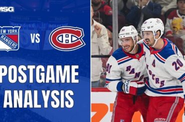 Rangers Are Rolling As They Rout Canadiens For 4th Straight Win | New York Rangers