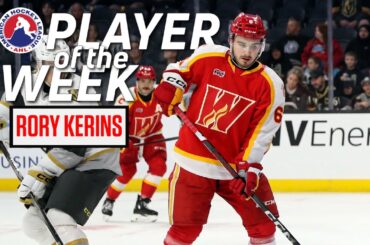 Rory Kerins Earns AHL Player Of The Week Honors After Five-Goals In Three Games