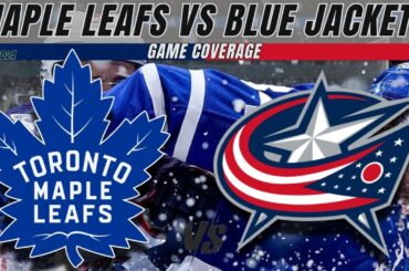 TORONTO MAPLE LEAFS Take On COLUMBUS BLUE JACKETS Live | NHL Showdown!