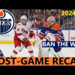 BAN THE WAVE! Post-Game Reaction: Edmonton Oilers 2, Carolina Hurricanes 3 (OT)